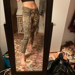 Guess Snake Skin Jeans with Tags